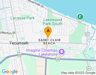 Map: 13430 Tecumseh Rd. E., Tecumseh, Ontario